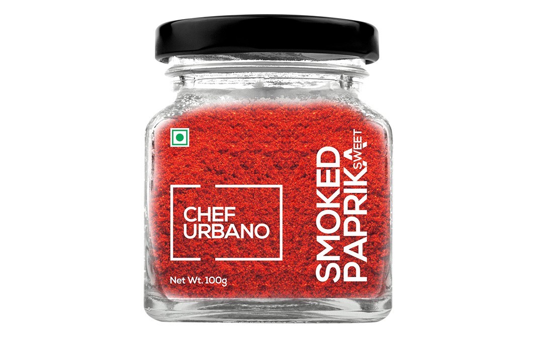 Chef Urbano Smoked Paprika Sweet    Glass Bottle  100 grams